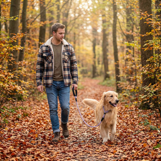 Laisse Anti-Traction pour Chien – Réglable 1m à 3m | Contrôle & Sécurité en Promenade