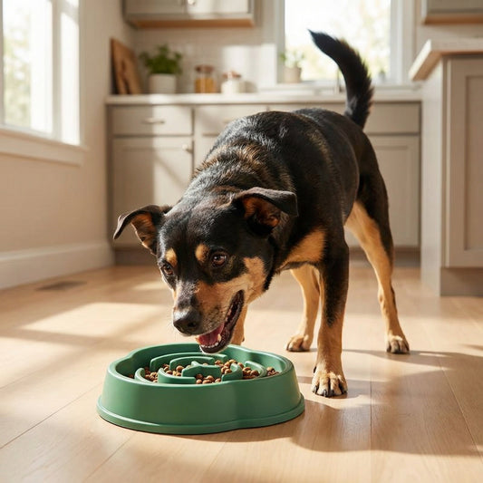 Gamelle Anti-Glouton pour Chien & Chat – Mange 10x Plus Lentement | Digestion Saine